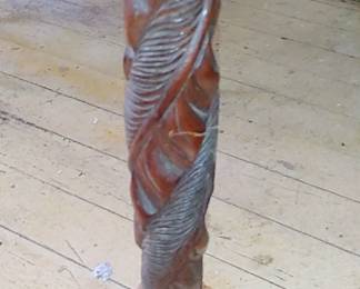 NEW YORK SHERATON MAHOGANY DROP LEAF TABLE ~ ACANTHUS CARVED LEGS