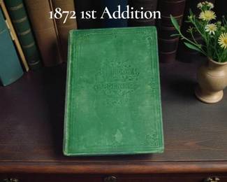  Victorian gardening Book:
 Window gardening : devoted specially to the culture of flowers and ornamental plants for indoor use and parlor decoration by  Williams, Henry T 
1872 1st Edition