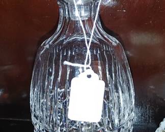 Discontinued Vintage Waterford Cut Crystal Decanter ~ Maeve Pattern ~ with stopper