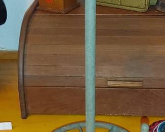 Vintage faucet that's a paper towel holder