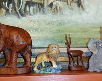 Carved Elephants Lenox elephants Etc