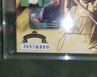 Jumbo card Tiger Woods World Golf Championship slam
3657/6800
