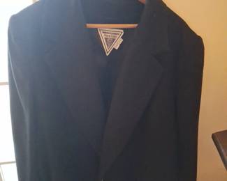 vintage J. Percy for Marvin Richards coat black blazer size 22W, made in the USA.