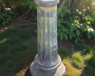 Concrete Garden pedestal for sundial/ or plant 
