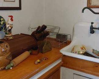 It's a wonderful old house with farm sink