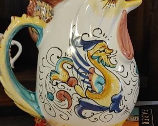 Williams and Sonoma rooster pitcher