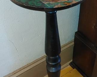 Antique Fern Stand top hand-painted by Tommy
