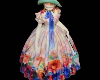 Easter Day Full Size 1945 Royal Doulton Multicolor England Fine Bone China Figurine 
