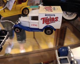 Minnesota Twins diecast vintage truck