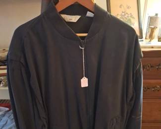 VINTAGE MEN'S GENELLI 100% silk jacket