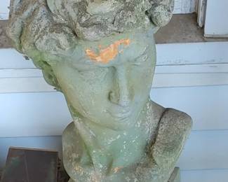 Michelangelo's David bust