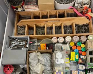 Large Assortment of Fasteners