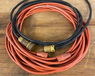 Two Heavy Extension Cords