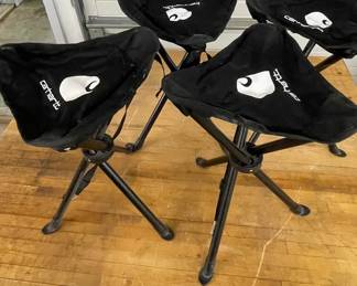 Set of 4 Carhart Folding Camp Chairs