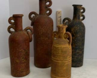 Four Terracotta Jugs