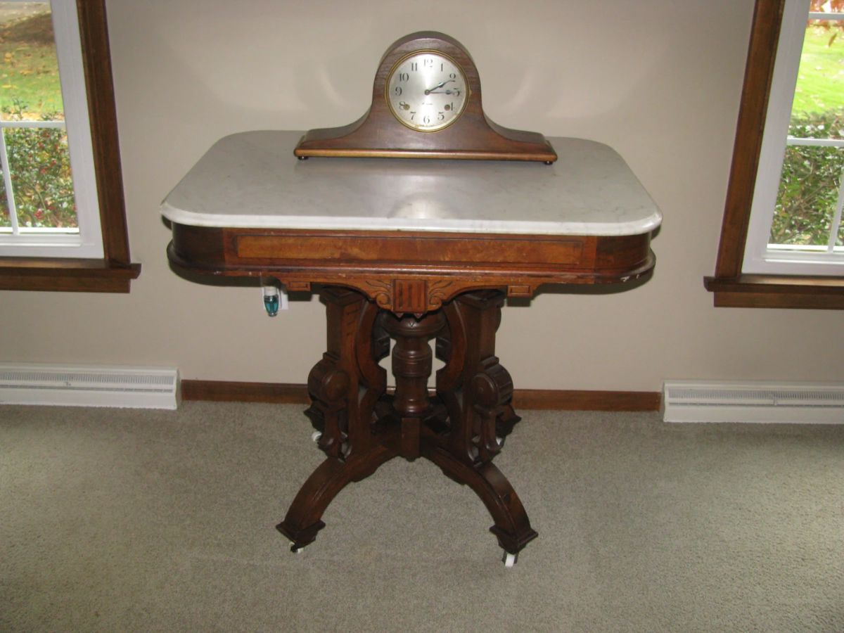 Marble top table