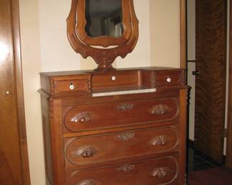 Marble top dresser