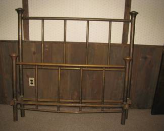 Brass bed