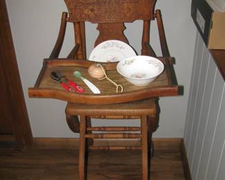 Vintage high chair