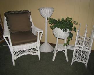 Sunroom wicker