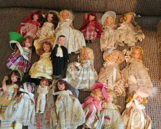 Golden dolls, sold separately 