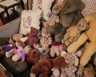 lots of bears, some hand made