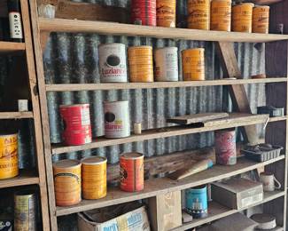 lots of mystery cans