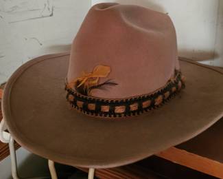 some cowboy hats