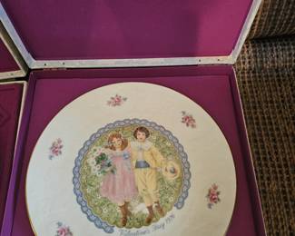 another Valentine plate