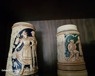beer steins
