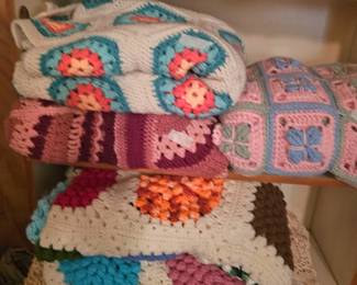 Colorful Afghans 