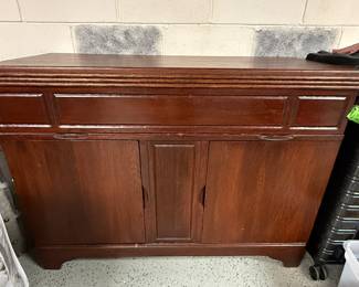 Over 100 year old buffet, also has matching hutch and table