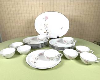 Vintage Sango Francine luncheon/snack set