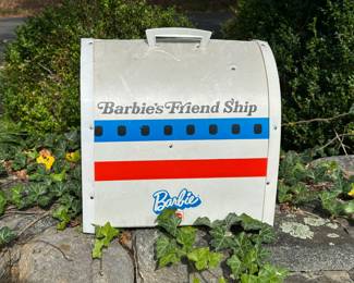 Vintage Barbie Friend Ship airplane Mattel