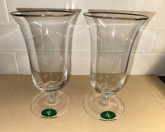 New RLL Ralph Lauren ice beverage glasses