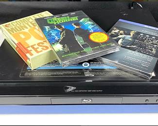 Sony Blu Ray with 3 dvds
