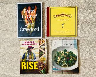 Four cookbooks