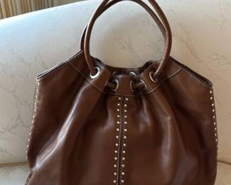 Michael Kors Studded Leather Shoulder Bag 178 hero