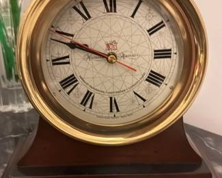 Admiralty Mermaid Trademark Mantel Clock 0 hero