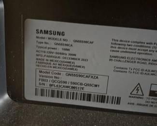 Samsung QN55s90cafxza 55Inch OLED 4K Smart TV 46 hero