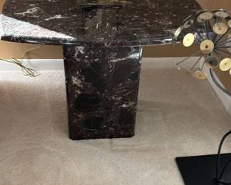 Italian Marble End Table 103 hero