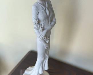 G. Armani Lady with Flowers Figurine 105 hero