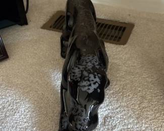 Vintage Black Panther Figurine 61 hero