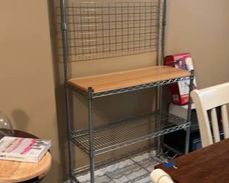 Wire Shelving Unit with Wood Shelves 79 hero