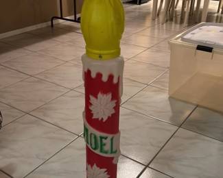 Vintage NOEL Blow Mold Candle Christmas Decoration 29 hero