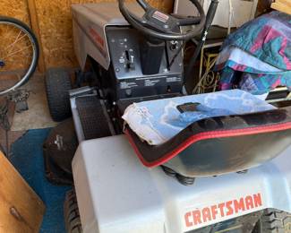 Craftsman riding mower 