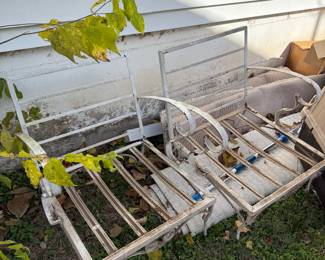 Metal outdoor chairs  