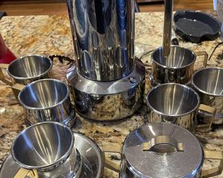 Alessi vintage coffee set