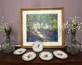 Chelsea house set of 5 plates