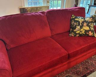 Beautiful couch kept upstairs 
Has a bed 